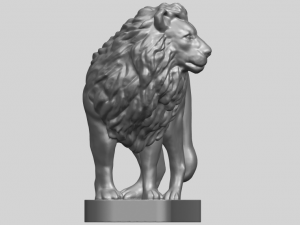 lion 03 3D-printmodel