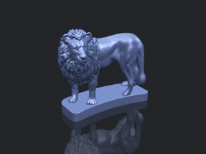 lion 03 3D-printmodel