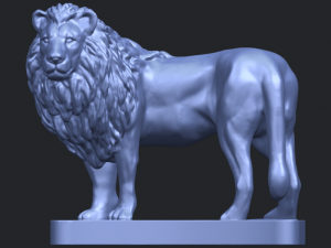 lion 03 3D-printmodel