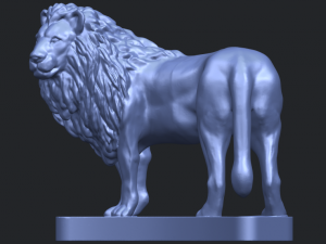 lion 03 3D-printmodel