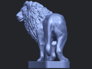 lion 03 3D-printmodel