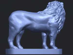 lion 03 3D-printmodel