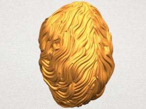 monkey head 3D Print Model