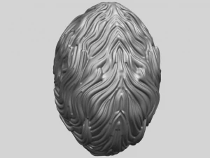 monkey head 3D Print Model
