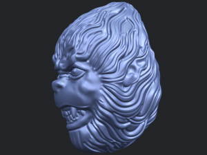 monkey head Modèles 3D en vedette