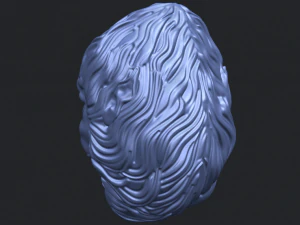 monkey head 3D Print Model