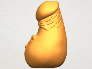 dick 01 cute Modello di stampa 3D