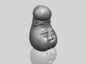 dick 01 cute Modello di stampa 3D