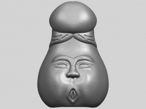 dick 01 cute Modello di stampa 3D