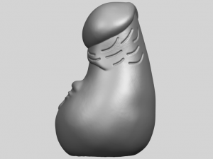 dick 01 cute Modello di stampa 3D