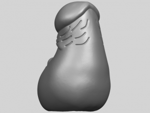 dick 01 cute Modello di stampa 3D