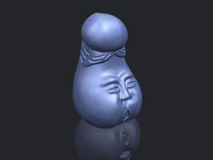 dick 01 cute Modello di stampa 3D