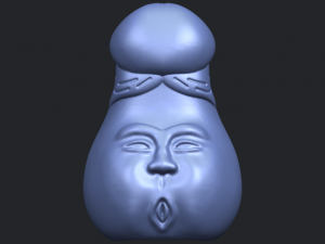dick 01 cute Modello di stampa 3D