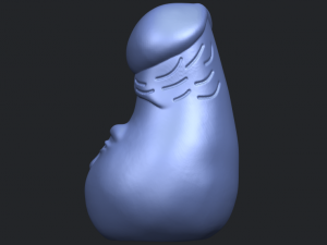 dick 01 cute Modello di stampa 3D