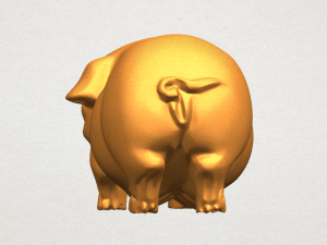 pig 01 female 3D Принт Модель