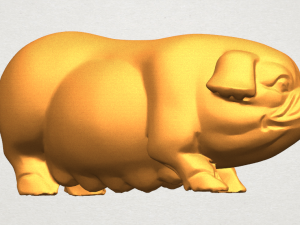 pig 01 female 3D Принт Модель