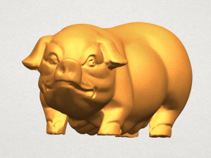 pig 01 female 3D Принт Модель