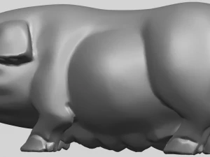 pig 01 female 3D Print Model