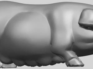 pig 01 female 3D Принт Модель