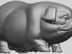 pig 01 female 3D Принт Модель