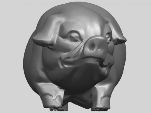 pig 01 female 3D Print Model