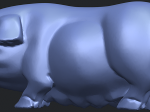 pig 01 female 3D Принт Модель