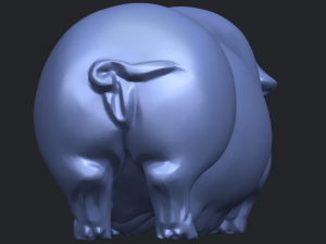 pig 01 female 3D Принт Модель