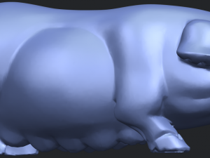 pig 01 female 3D Принт Модель