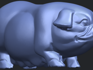 pig 01 female 3D Принт Модель