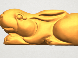 rabbit 3D Print Model