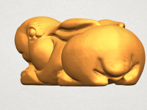 rabbit 3D-printmodel