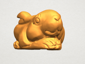rabbit 3D-printmodel