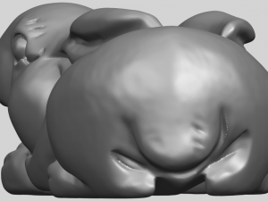 rabbit 3D-printmodel