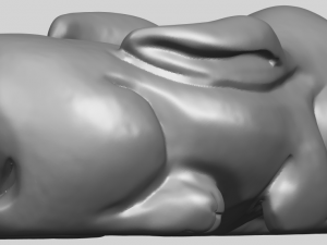 rabbit 3D-printmodel