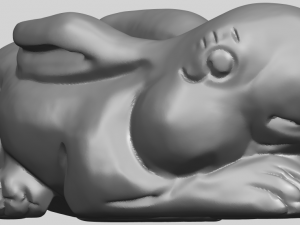 rabbit 3D-printmodel