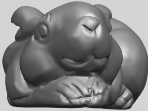 rabbit 3D-printmodel