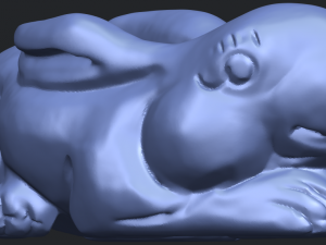 rabbit 3D-printmodel