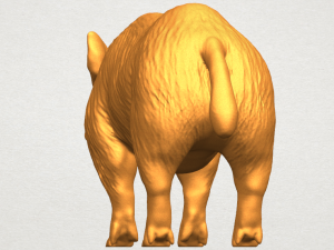 pig 02 Model do druku 3D