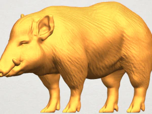 pig 02 3D Print Model