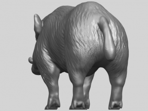 pig 02 Model do druku 3D