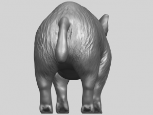 pig 02 Model do druku 3D