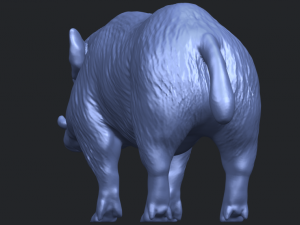 pig 02 Model do druku 3D