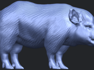 pig 02 Model do druku 3D