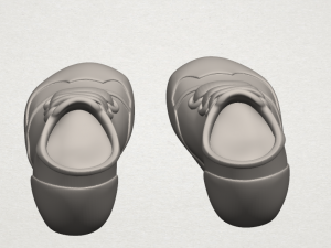 shoe 01 3Dプリントモデル