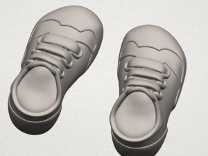 shoe 01 3Dプリントモデル