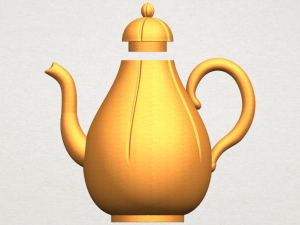 tea pot 02 3Dプリントモデル