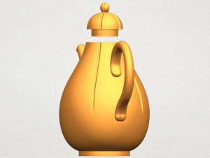 tea pot 02 3Dプリントモデル