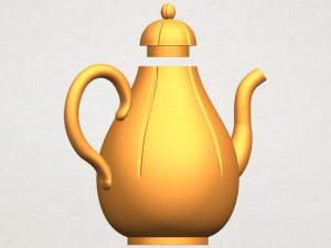 tea pot 02 3Dプリントモデル