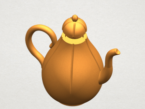 tea pot 02 3Dプリントモデル