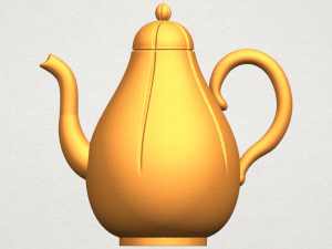 tea pot 02 3Dプリントモデル